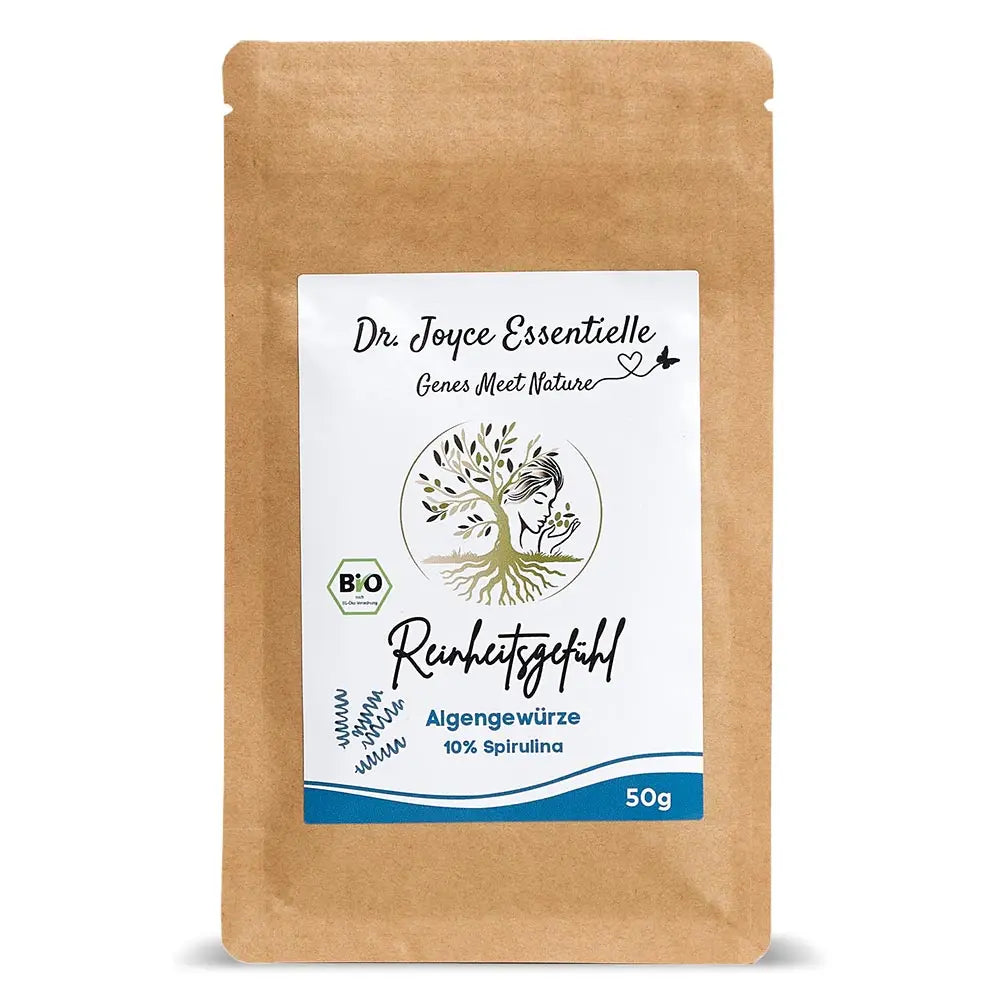 Algengewürze mit Kurkuma, Kreuzkümmel und Spirulina – 50 g Auffüllbeutel Reinheitsgefühl von Algenmarkt