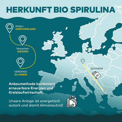 bio spirlina herkunft aus europa infografik algenmarkt